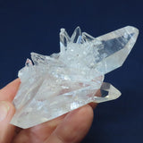 Arkansas Quartz Crystal Cluster with DT/ET's, Rainbow & Self-Healed