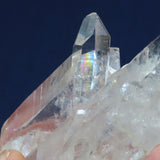 Arkansas Quartz Crystal Cluster with DT/ET's, Rainbow & Self-Healed