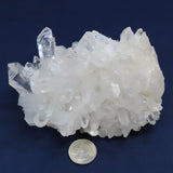 Arkansas Quartz Crystal Cluster with Rainbows