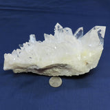 Larger Arkansas Quartz Crystal Cluster with Time-Link Activations