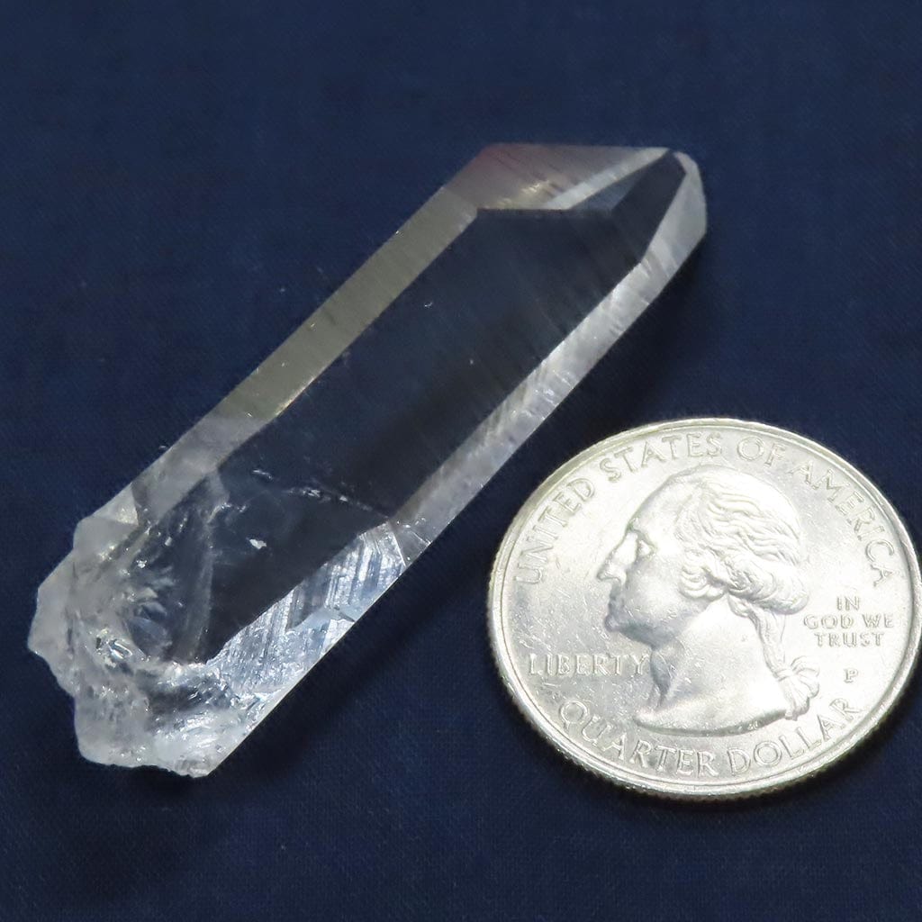 Arkansas Quartz Crystal Point with a Time-Link Activation