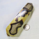 Polished Septarian Nodule Double Terminated Point from Madagascar