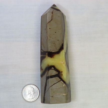 Polished Septarian Nodule Generator Point from Madagascar