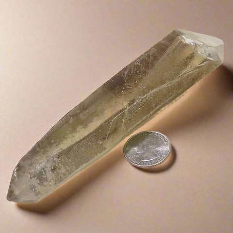 Smoky Quartz Crystal Double Terminated Point from Brazil