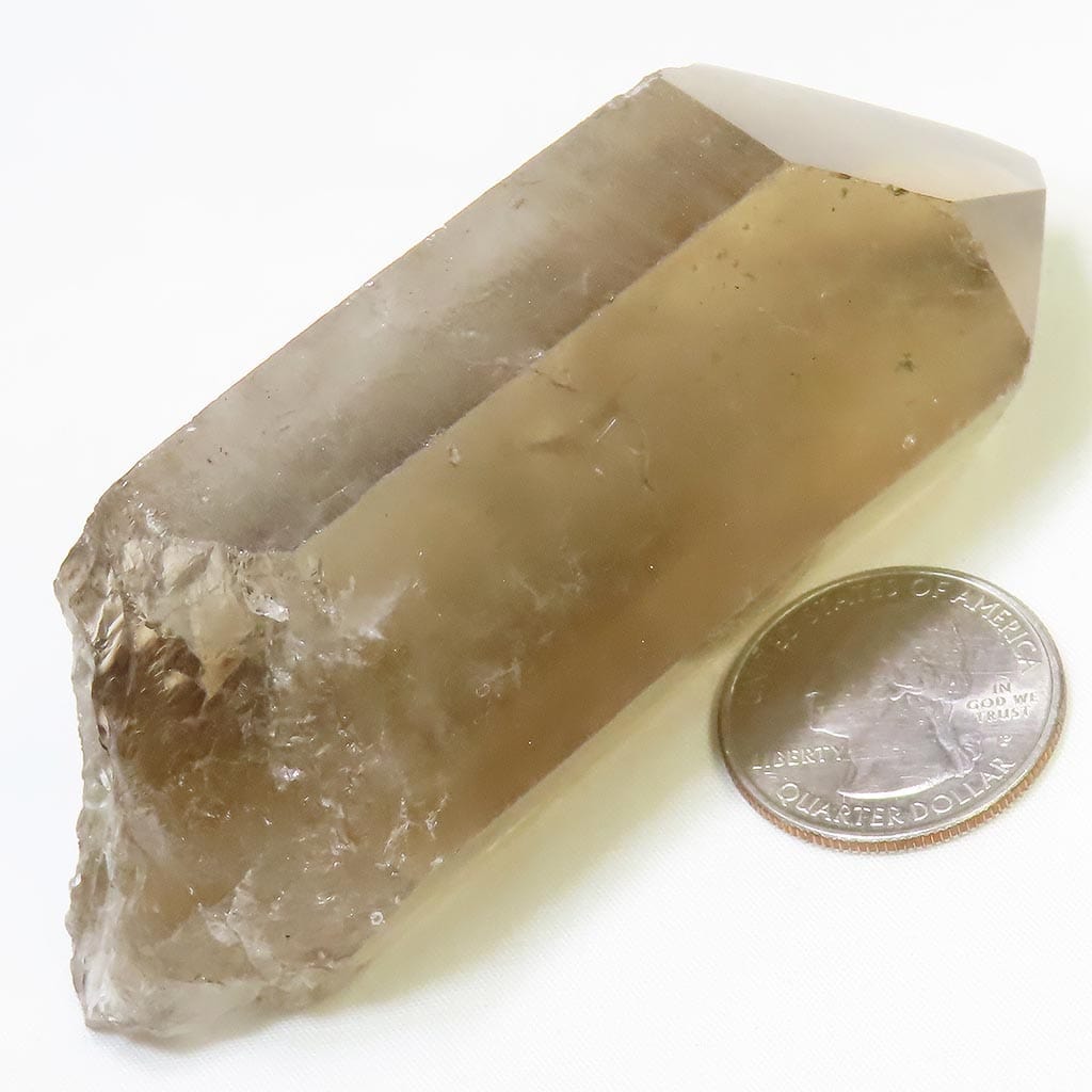 Smoky Quartz Crystal Point from Brazil