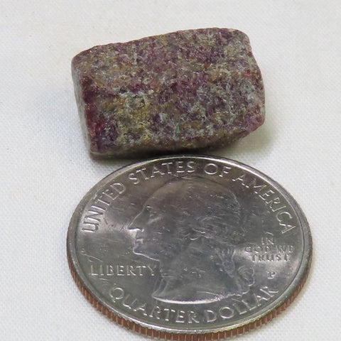 Raw Corundum Ruby from India