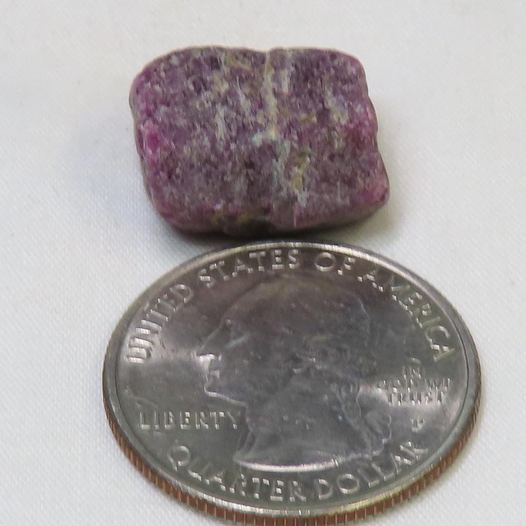 Raw Corundum Ruby from India