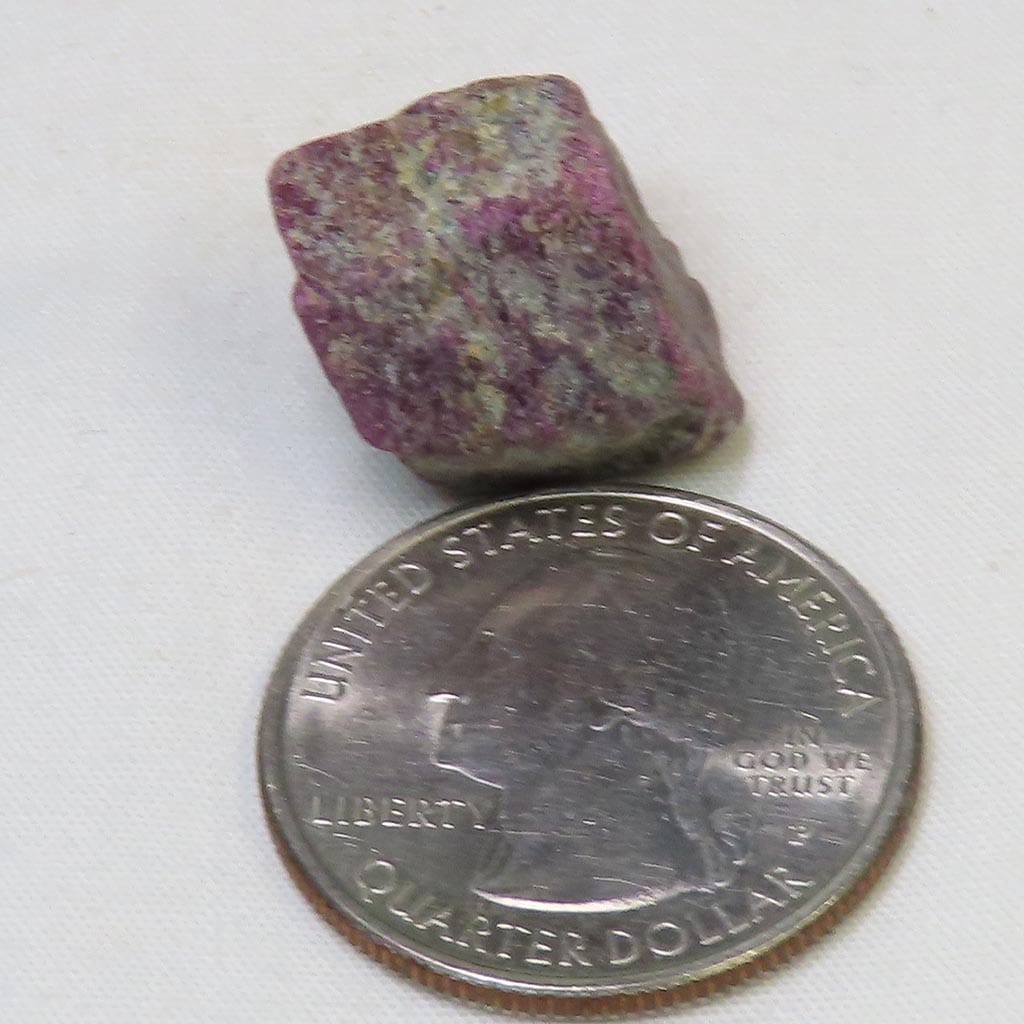 Raw Corundum Ruby from India