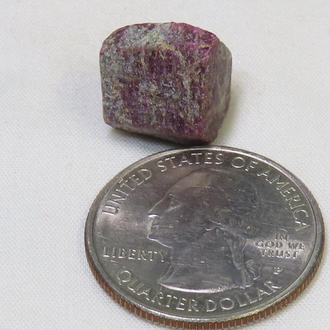 Raw Corundum Ruby from India