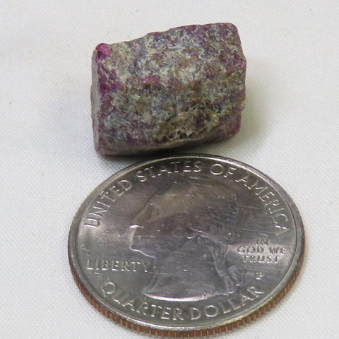 Raw Corundum Ruby from India