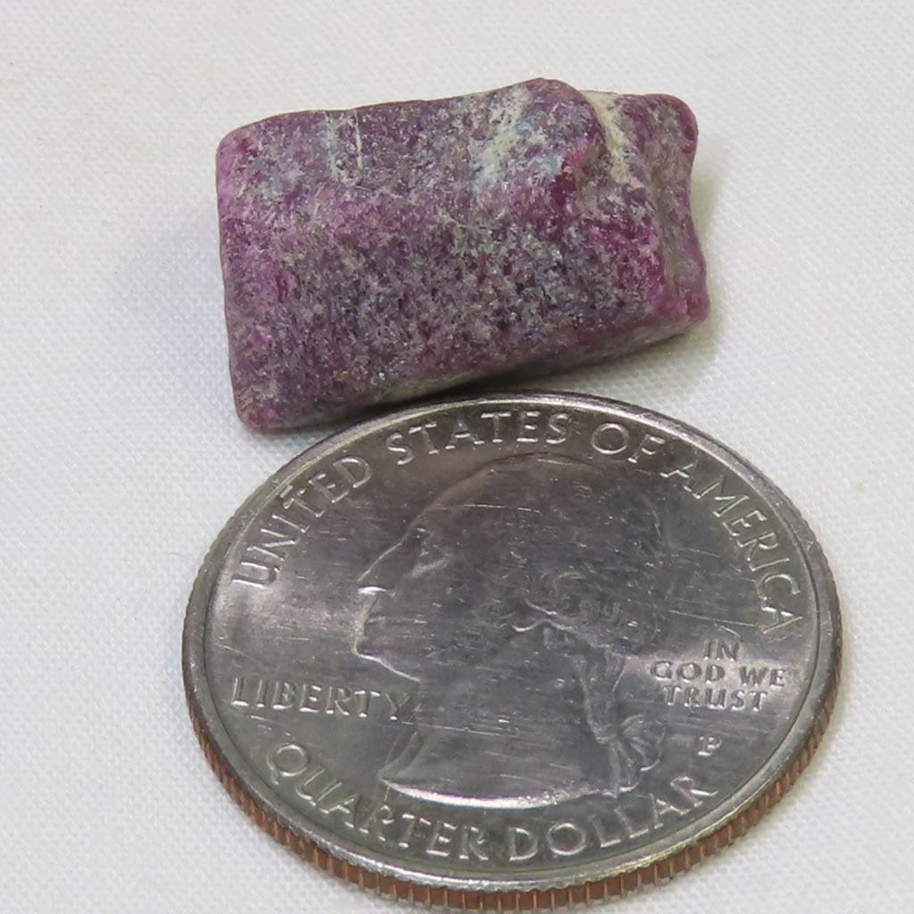 Raw Corundum Ruby from India