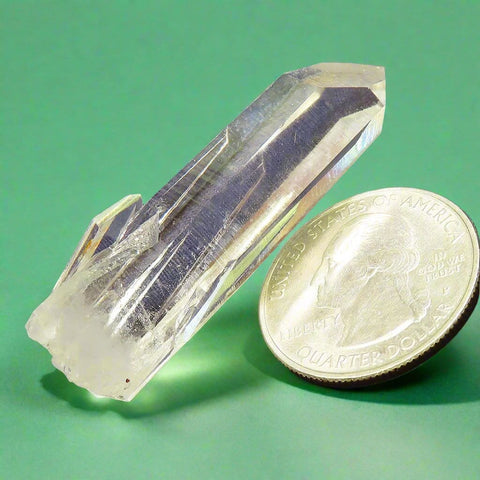 Arkansas Quartz Crystal Point with Record Keepers