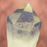 Arkansas Smoky Quartz Crystal Point with Record Keeper Triangles