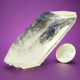 Arkansas Quartz Crystal Point with Self-Healed Base