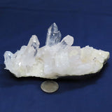 Arkansas Quartz Crystal Cluster with Twin Point