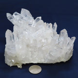 Larger Arkansas Quartz Crystal Cluster