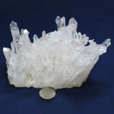 Larger Arkansas Quartz Crystal Cluster