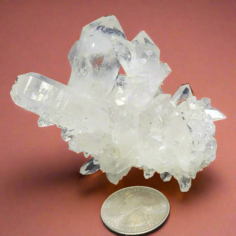 Arkansas Quartz Crystal Burr Cluster with Almost All DT/ET's