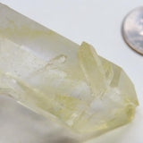 Arkansas Lemon Healer Quartz Crystal Double Terminated/ET Point