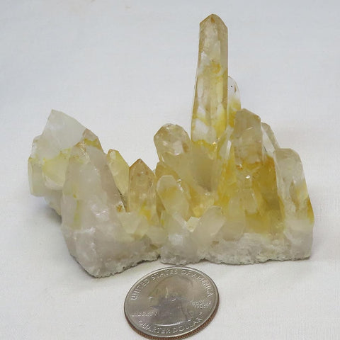 Arkansas Lemon Healer Quartz Crystal Cluster