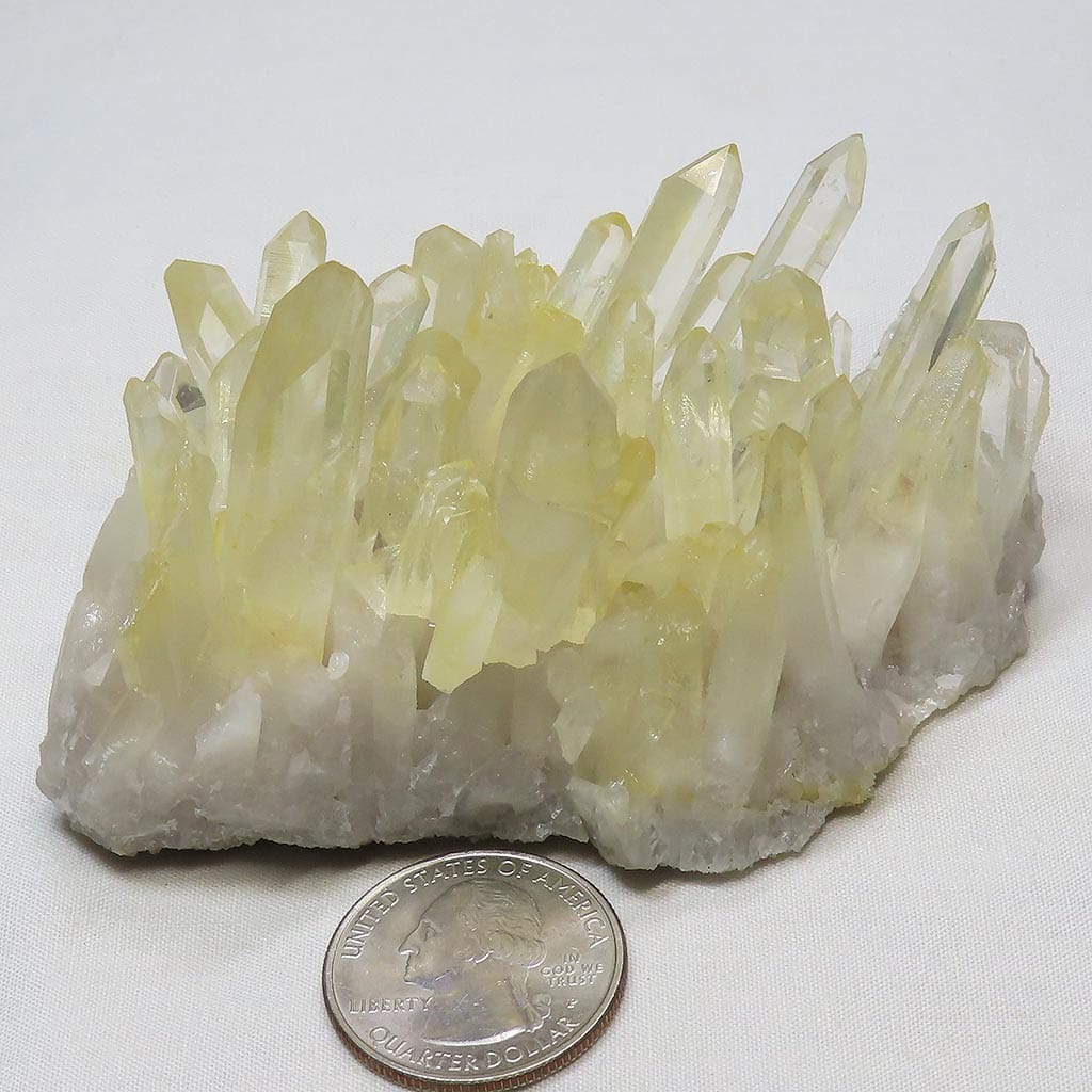 Arkansas Lemon Healer Quartz Crystal Cluster