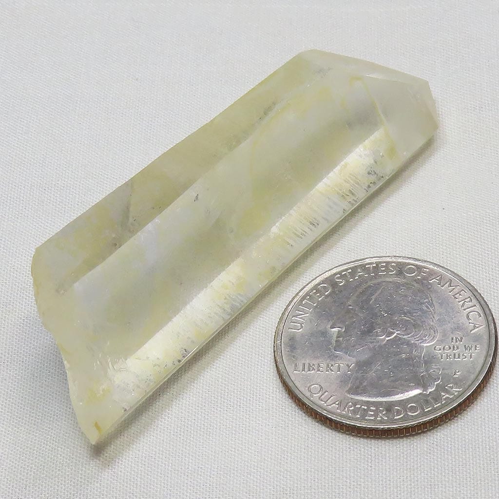 Arkansas Lemon Healer Quartz Crystal Tabby Point