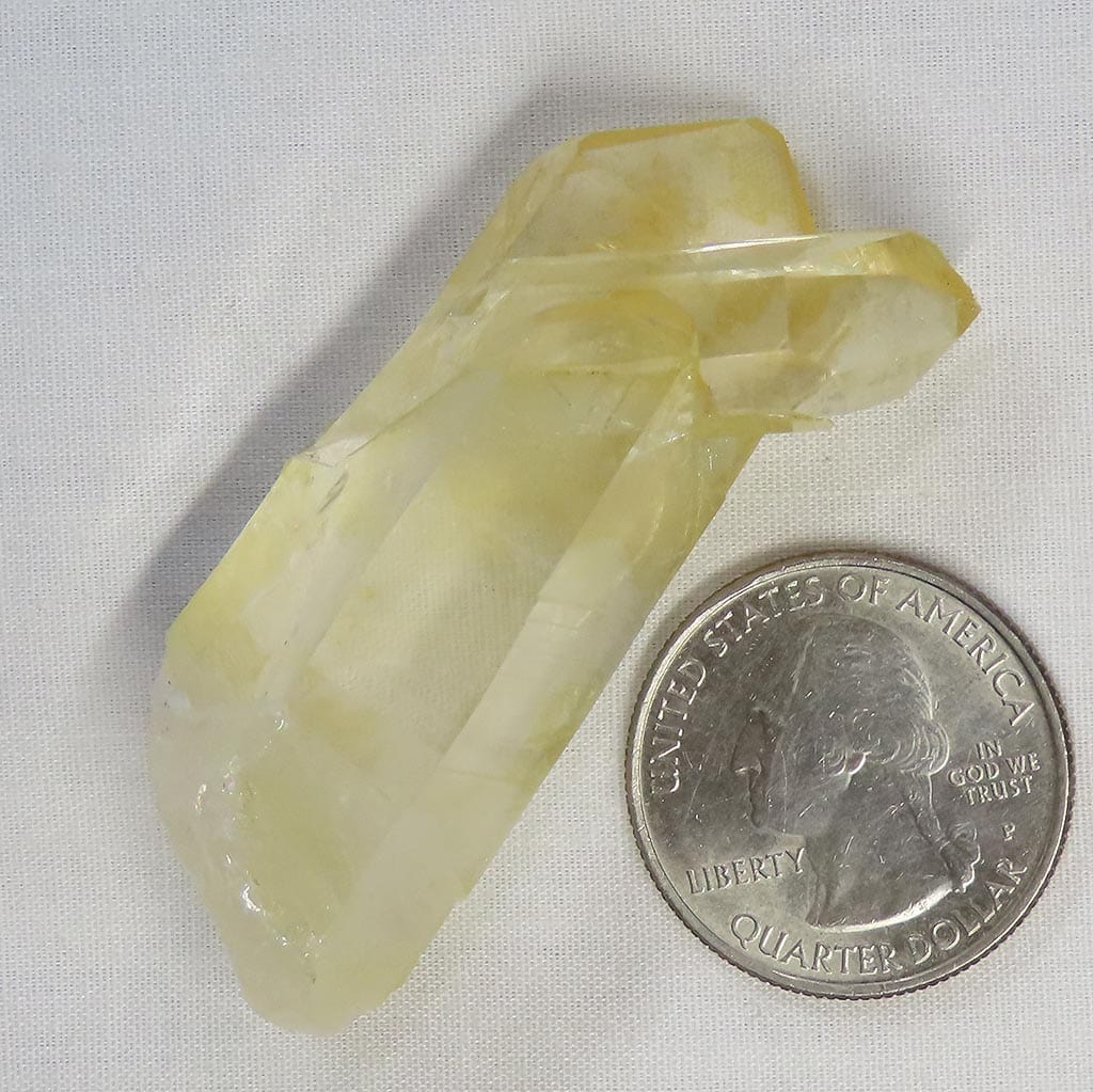 Arkansas Lemon Healer Quartz Crystal Point