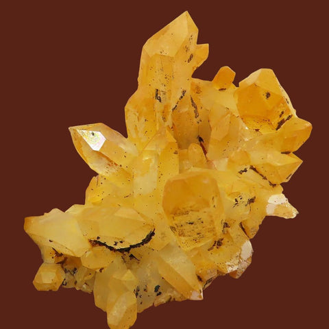 Arkansas Golden Healer Quartz Crystal Cluster w/ Time-Link Activation