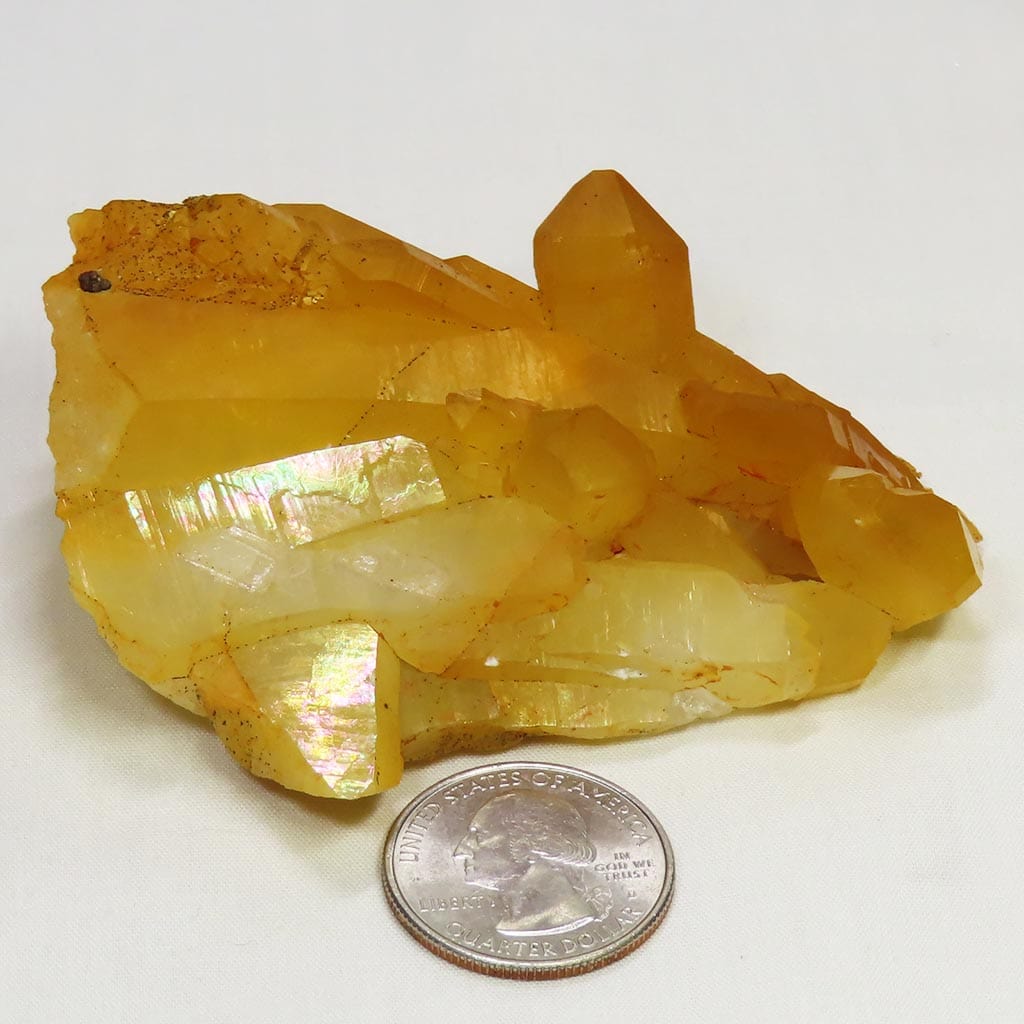 Arkansas Golden Healer Quartz Crystal Self-Healed Shard