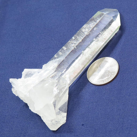 Arkansas Quartz Crystal Point with Record Keeper Triangles