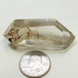 Polished Smoky Quartz Crystal Double Terminated Point