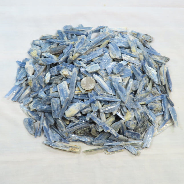 Hundreds of Blue Kyanite Pieces from Brazil