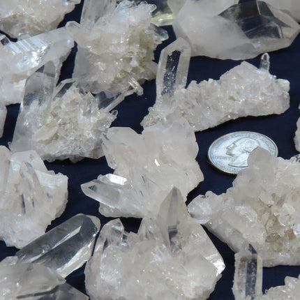 54 Arkansas Quartz Crystal Clusters