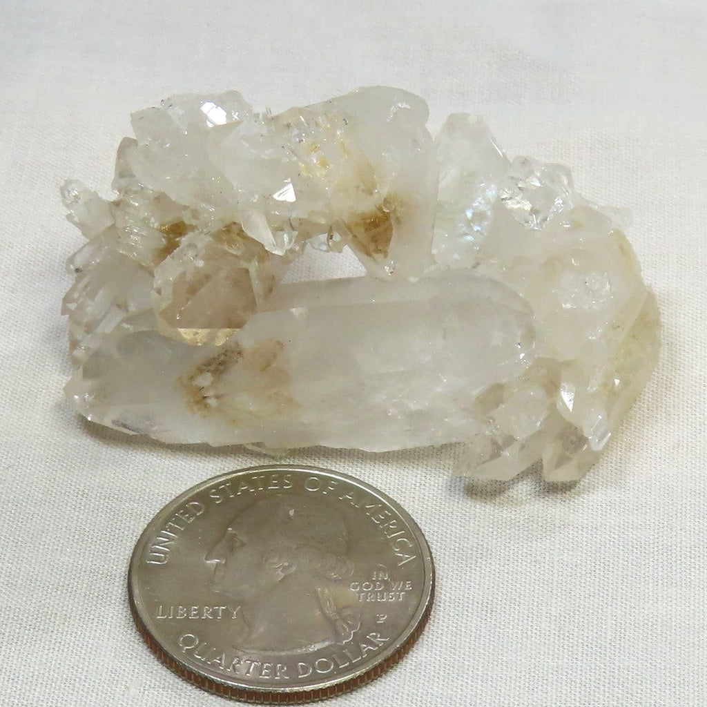 Arkansas Sand Phantom Quartz Crystal Burr Cluster