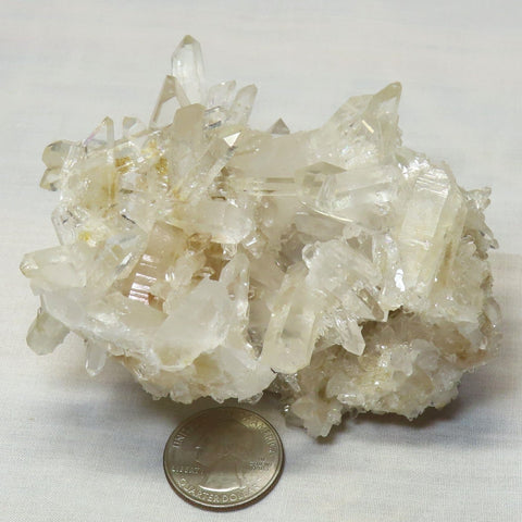 Arkansas Sand Phantom Quartz Crystal Burr Cluster