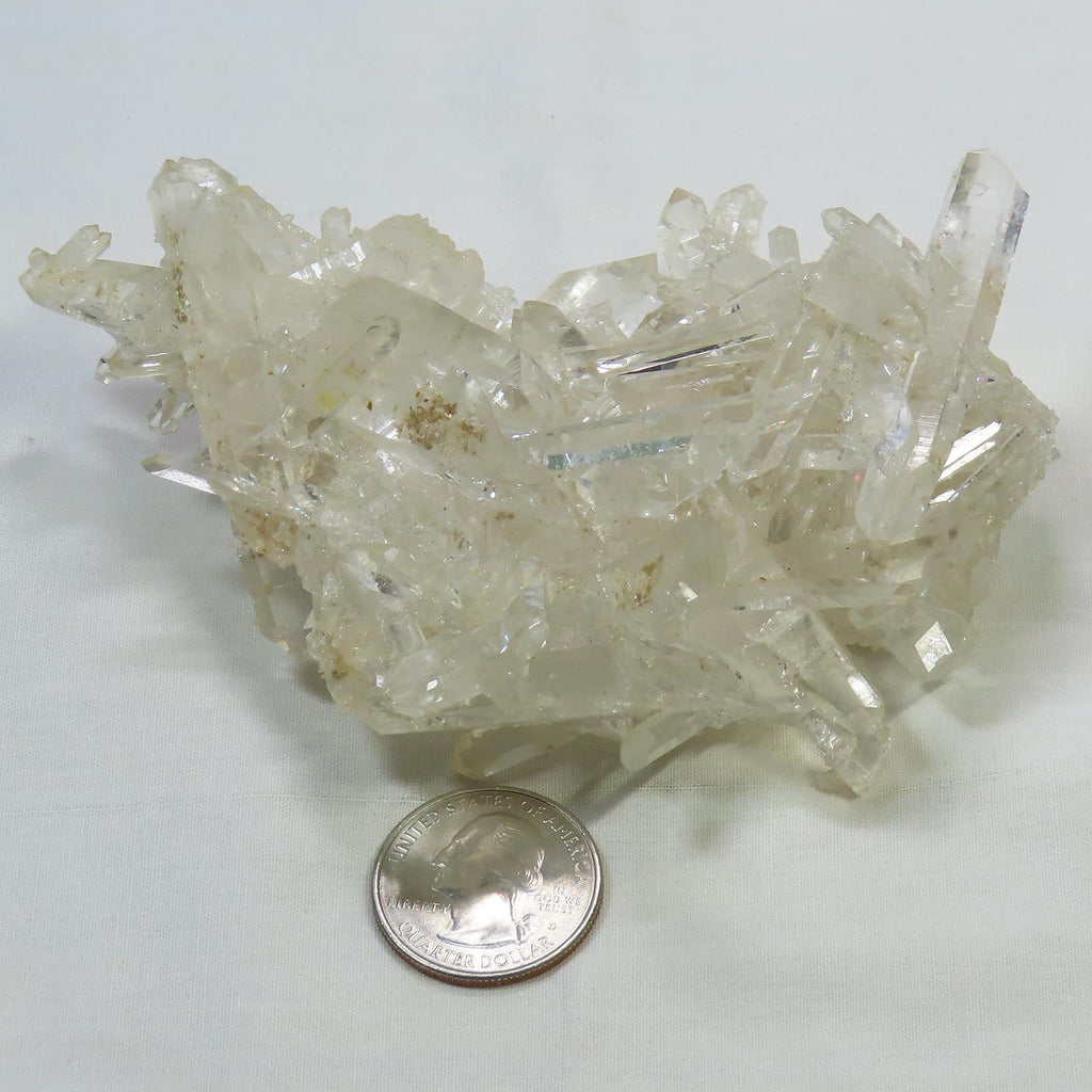 Arkansas Sand Phantom Quartz Crystal Burr Cluster