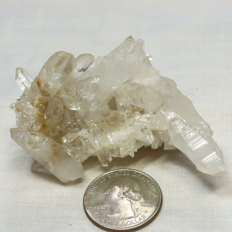 Arkansas Sand Phantom Quartz Crystal Cluster