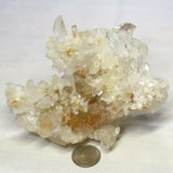 Arkansas Sand Phantom Quartz Crystal Burr Cluster