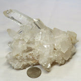 Arkansas Sand Phantom Quartz Crystal Burr Cluster