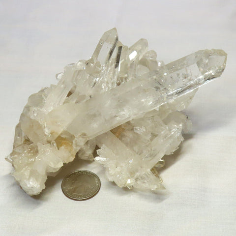 Arkansas Sand Phantom Quartz Crystal Burr Cluster