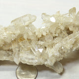 Arkansas Sand Phantom Quartz Crystal Cluster