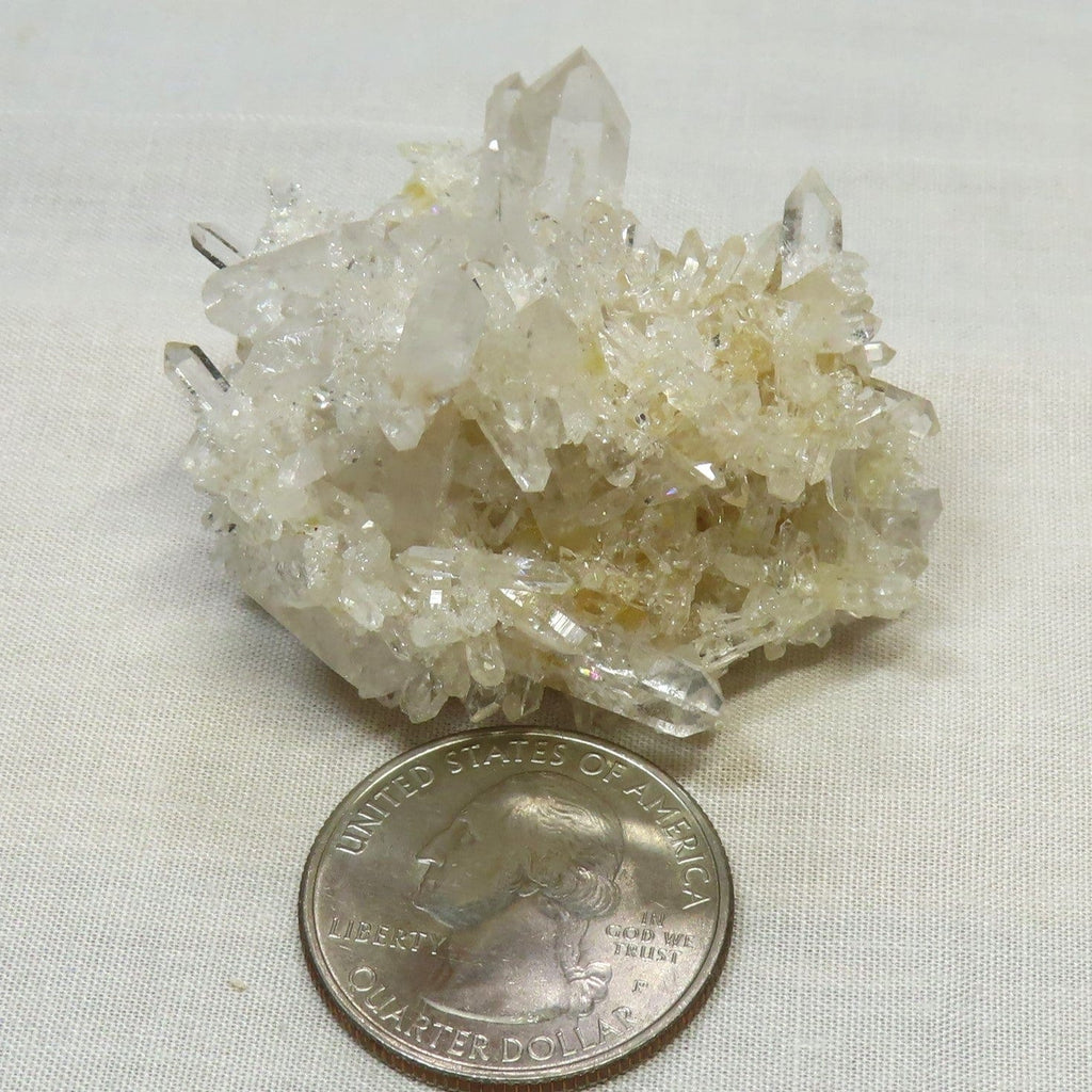 Arkansas Sand Phantom Quartz Crystal Burr Cluster