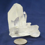 Arkansas Square Back Quartz Crystal Cluster with Time-Link Activations