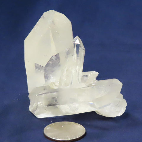 Arkansas Square Back Quartz Crystal Cluster with Time-Link Activations