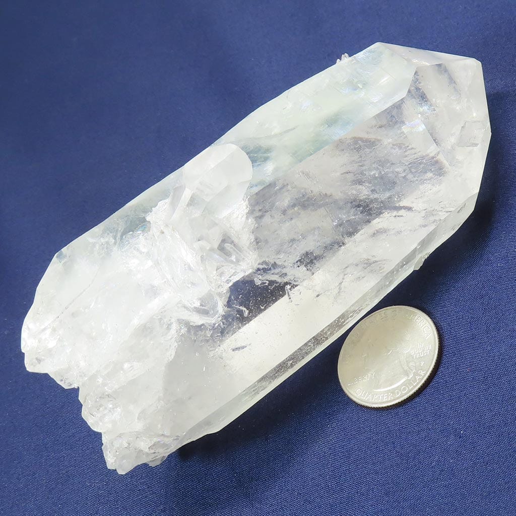 Arkansas Quartz Crystal Point with Self-Healed Base