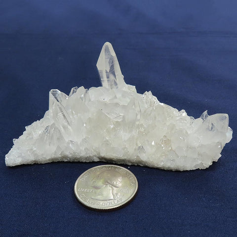 Arkansas Quartz Crystal Cluster with Time-Link Activation & Included