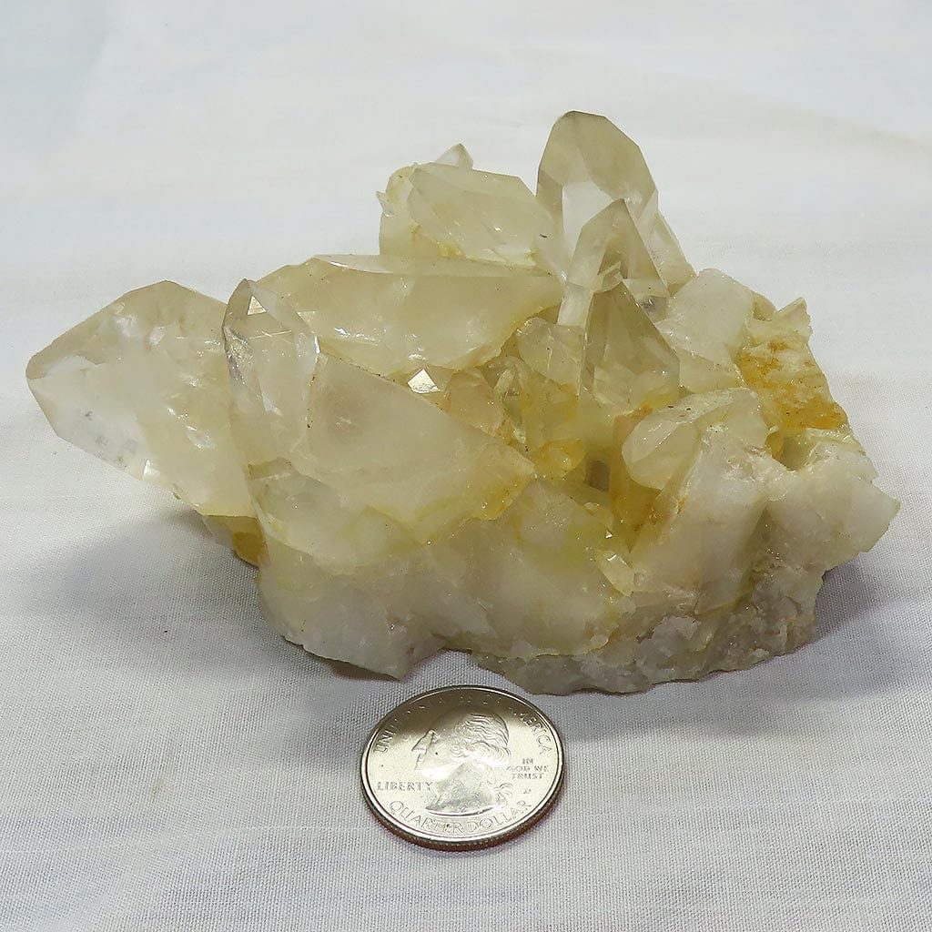 Arkansas Lemon Healer Quartz Crystal Cluster w/ Time-Link Activations