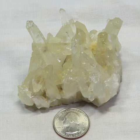 Arkansas Lemon Healer Quartz Crystal Cluster