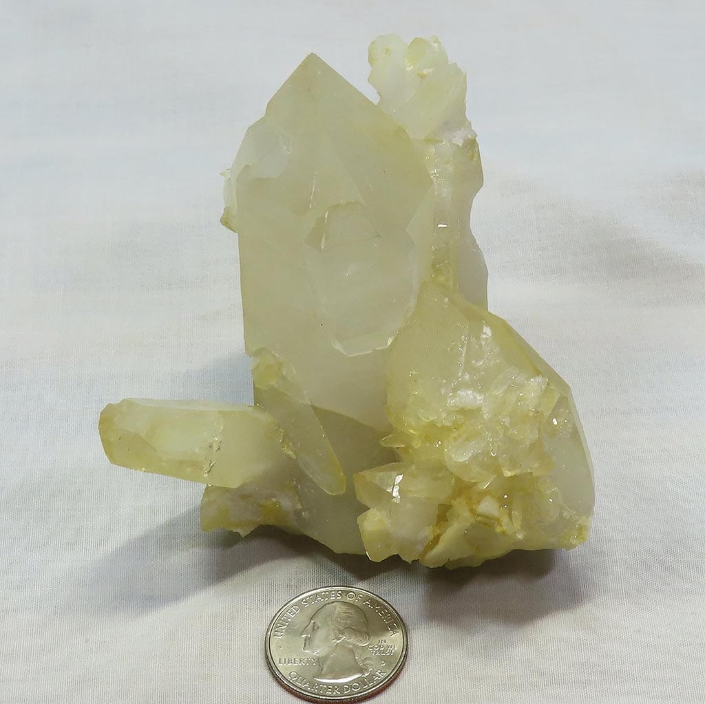 Arkansas Lemon Healer Quartz Crystal Cluster