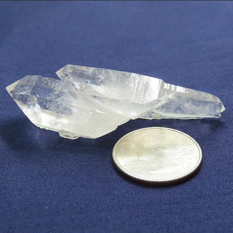 Arkansas Quartz Crystal Double Terminated/ET Cluster